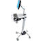 Monitorwagen Ergotron Neo-Flex 24-206-214, mit Schwenkarm, bis 5,5 kg, bis 27', höhenverstellbar, neig- & schwenkbar, VESA, grau