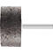 Montagepunten INOX D50xH25mm 6mm aluminium oxide ADW 24 ZY PFERD