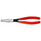 Montagetang L.200mm Vorm 0 pol.Ku.-bekledingspunt ger.KNIPEX
