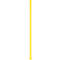 Montant, pour éléments de grillage, Montant d'angle, pré-perforé, jaune