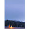 Motivpapier Sigel Christmas Chapel, A4, Winterwald-Motiv, für Drucker/Kopierer geeignet, FSC®-Papier, blau, 100 Blatt