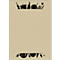 Motivpapier SIGEL 'Kitchen utensils', DIN A4, 100 g/m², beidseitig, Graspapier, 100 Blatt