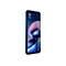 Blaues Motorola Moto g37 Smartphone in Frontalansicht mit eingeschaltetem Display und Moto AI Logo.