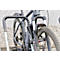 Mottez fietsenrek voor 2 fietsen, basismodule, gegalvaniseerd staal, beugel met rubber, B 670 x D 590 x H 740 mm