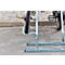 Mottez fietsenrek voor 2 fietsen, uitbreidingsmodule, gegalvaniseerd staal, beugel met rubber, B 760 x D 670 x H 740 mm