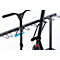 Mottez M509S, 1-zijdig, voor maximaal 9 steps, B 1190 x D 200 x H 590 mm, gepoedercoat staal, antraciet