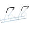 Mottez Support pour 2 vélos, module de rallonge, acier galvanisé, arceau avec caoutchouc, L 760 x P 670 x H 740 mm