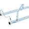 Mottez Support pour 2 vélos, module de rallonge, acier galvanisé, arceau avec caoutchouc, L 760 x P 670 x H 740 mm