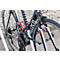 Mottez Support pour 2 vélos, module de rallonge, acier galvanisé, arceau avec caoutchouc, L 760 x P 670 x H 740 mm