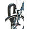 MOTTEZ support vélo avec anneau en caoutchouc, L 260 × l 160 × H 800 mm, pour 2 vélos, anneau en caoutchouc, anthracite