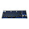 Mountain Everest Core - Tastatur - mit Mediendock - Hintergrundbeleuchtung - USB-C - QWERTZ