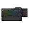 Mountain Everest Max - Tastatur - mit Mediendock - Hintergrundbeleuchtung - USB-C - QWERTZ
