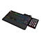 Mountain Everest Max - Tastatur - mit Mediendock - Hintergrundbeleuchtung - USB-C - QWERTZ