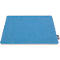Light blue rectangular mousepad. The edge is white, the material slightly textured.