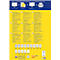 MOYENNE Forme de la cible Etiquettes universelles 6119, 210 x 297 mm, 25 + 5 pièces.