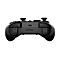 Schwarzer Gamecontroller der Marke MSI, Ansicht von oben mit Buttons und Joysticks. In der Mitte steht MSI.
