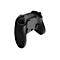 Rückseite eines schwarzen MSI Gaming-Controllers mit gut sichtbaren Tasten und Firmenlogo auf weißem Hintergrund.