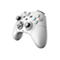 Weißer MSI Gaming-Controller mit bunten ABXY-Tasten vor weißem Hintergrund.