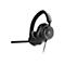 Schwarzes MSI Gaming-Headset mit Bügelmikrofon auf weißem Hintergrund.