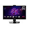 MSI Gaming Monitor 27 Zoll WQHD mit 360Hz Display, dunklem Design und technischen Spezifikationen auf dem Bildschirm.