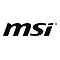 Schwarzes MSI-Logo in kursiver Schrift auf weißem Hintergrund.