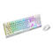 MSI Vigor GK30 combo - Tastatur-und-Maus-Set - hintergrundbeleuchtet - USB - Deutsch - weiß