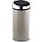 MSV Abfalleimer Touch, Soft-Close, Edelstahl, bis zu 30 Liter, B 310 x H 650 x T 310 mm, taupe