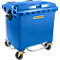 Müllcontainer MGB 660 FDP, Kunststoff, 660 l, blau