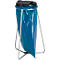 Müllsackständer, für den Innenbereich, für Müllsäcke bis 120 l, mit Deckel, B 560 x T 560 x H 940 mm, Stahl