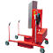Mülltonnen-Kippstation MKS, für 120 & 240 l Tonnen, Ausschütthöhe 1480 mm, Kippwinkel 135°, bis 110 kg, Rollen, 230 V, RAL 3000