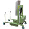 Mülltonnen-Kippstation MKS, für 120 & 240 l Tonnen, Ausschütthöhe 1480 mm, Kippwinkel 135°, bis 110 kg, Rollen, 230 V, RAL 6011