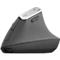 Muis Logitech MX verticaal, optisch, BT/kabel, 6 knoppen, 4000 dpi, ergonomisch, grafietgrijs
