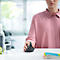Muis Logitech MX verticaal, optisch, BT/kabel, 6 knoppen, 4000 dpi, ergonomisch, grafietgrijs
