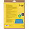 Muismat Sigel Eyestyle, B 250 x D 200 x H 7 mm, textieloppervlak van gerecycled PET, lichtblauw/donkergrijs