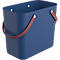 Multibag ALBULA 'Classic', 25 Liter, bis 40 kg, Bügelgriffe, Recyclingkunststoff, L 400 x B 235 x H 340 mm, blau
