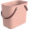 Multibag ALBULA "Classic", 25 Liter, bis 40 kg, Bügelgriffe, Recyclingkunststoff, L 400 x B 235 x H 340 mm, rosa