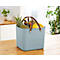 Multibag ALBULA "Classic", 40 Liter, bis 40 kg, Bügelgriffe, Recyclingkunststoff, L 398 x B 355 x H 340 mm, türkis