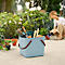 Multibag ALBULA "Classic", 40 Liter, bis 40 kg, Bügelgriffe, Recyclingkunststoff, L 398 x B 355 x H 340 mm, türkis