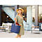 Multibag ALBULA "Style", 25 Liter, bis 40 kg, ergonomische Griffe, Recyclingkunststoff, L 400 x B 235 x H 340 mm, blau