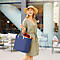 Multibag ALBULA "Style", 25 Liter, bis 40 kg, ergonomische Griffe, Recyclingkunststoff, L 400 x B 235 x H 340 mm, blau