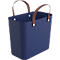 Multibag ALBULA "Style", 25 Liter, bis 40 kg, ergonomische Griffe, Recyclingkunststoff, L 400 x B 235 x H 340 mm, blau