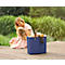 Multibag ALBULA "Style", 25 Liter, bis 40 kg, ergonomische Griffe, Recyclingkunststoff, L 400 x B 235 x H 340 mm, blau