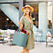 Multibag ALBULA "Style", 25 Liter, bis 40 kg, ergonomische Griffe, Recyclingkunststoff, L 400 x B 235 x H 340 mm, grün