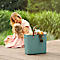 Multibag ALBULA "Style", 25 Liter, bis 40 kg, ergonomische Griffe, Recyclingkunststoff, L 400 x B 235 x H 340 mm, grün