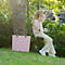 Multibag ALBULA 'Style', 25 Liter, bis 40 kg, ergonomische Griffe, Recyclingkunststoff, L 400 x B 235 x H 340 mm, rosa
