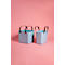 Multibag ALBULA "Style", 25 Liter, bis 40 kg, ergonomische Griffe, Recyclingkunststoff, L 400 x B 235 x H 340 mm, türkis