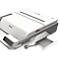 Multifunktions-Bindegerät Fellowes Lyra, binden/heften/lochen, bis DIN A4, B 423 x T 395 x H 153 mm, silber-weiß