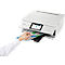 Multifunktionsdrucker Canon PIXMA TS8751, 3 in 1, USB/WLAN/Cloud/SDCard, Auto-Duplex/Mobildruck, bis A4, inkl. 6 Tintenpatronen, weiß