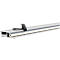 Multifunktionsklemmleiste MAULpro, inkl. 2 Multifunktionshaken, für Flipchartblöcke ab 11 mm Lochung, B 42 x T 15 x L 1000 mm, Aluminium
