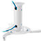 Muurbevestiging Neomounts® by Newstar BEAMER-C80, universeel voor 1 beamer tot 15 kg, volledig beweegbaar, in hoogte verstelbaar, kabelmanagement, wit